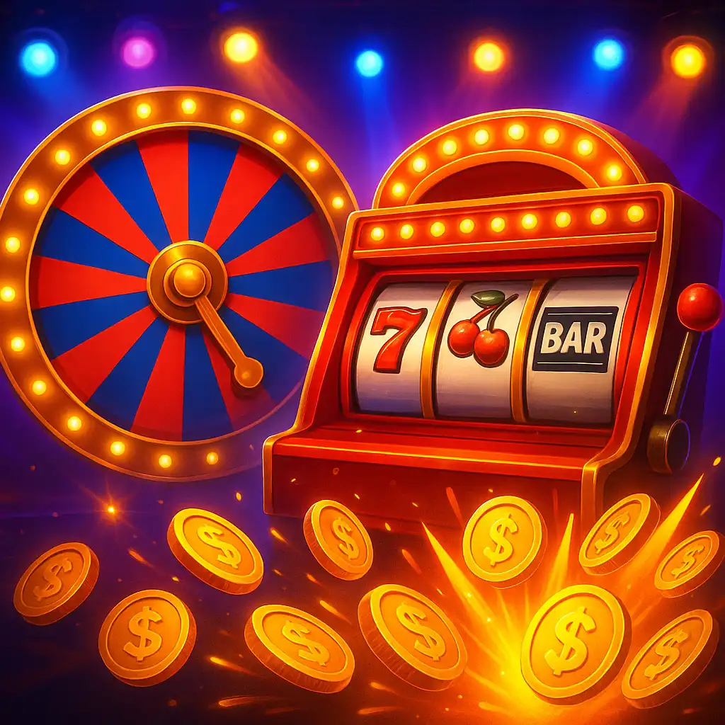 Crazy Time slot game screenshot